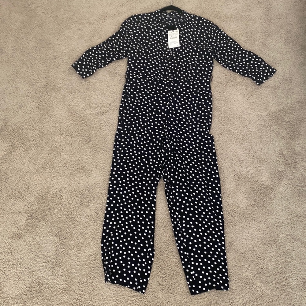 Zara Brand new Polkadots jumpsuit XS